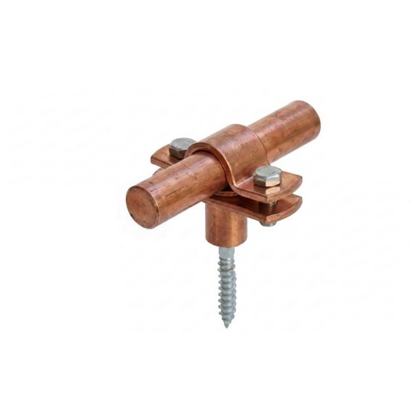 Stangenhalter mit Holzschraube